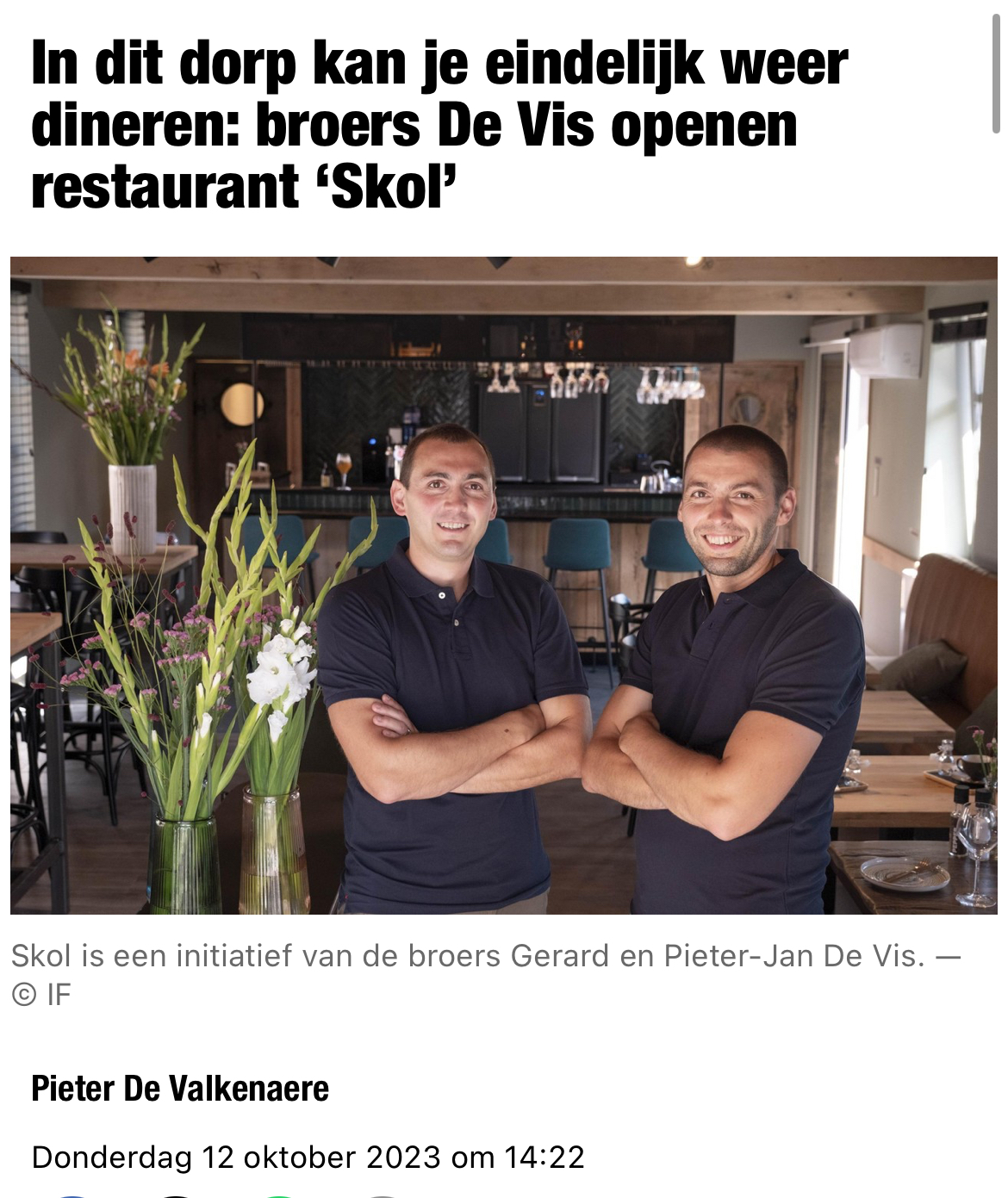 Nog een realisatie van HIP Horeca Interieur Projecten achtergrond